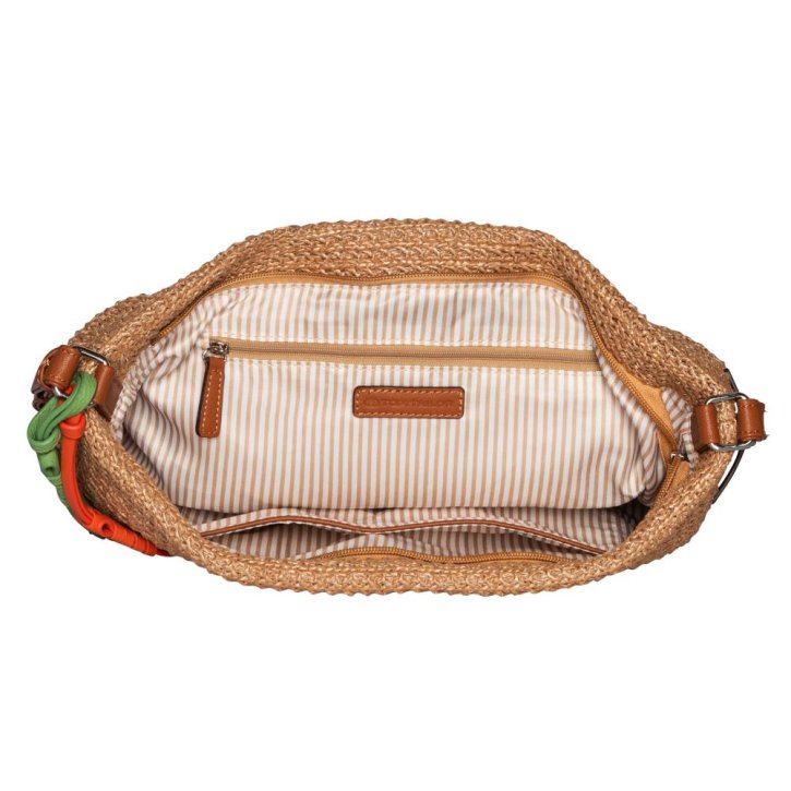 Tom Tailor TOM TAILOR Yva cross bag M mixed cognac